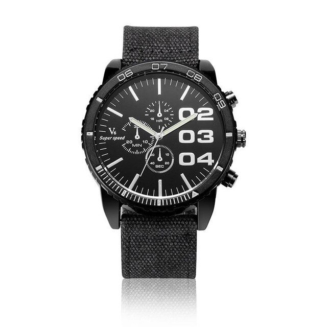 Zegarek kwarcowy męski V6 Super Speed