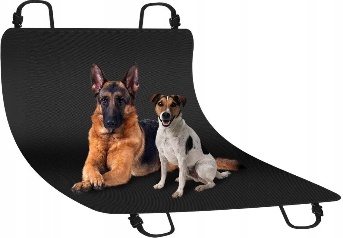 Mata do samochodu na siedzenie dla psa czarna