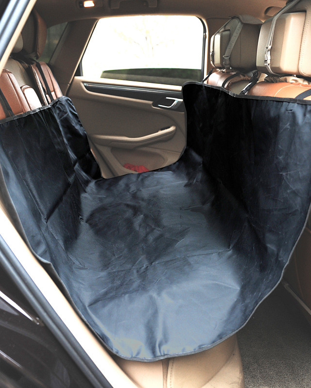 Mata do samochodu na siedzenie dla psa czarna - obrazek 3