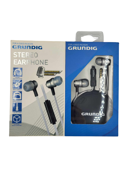 Słuchawki sportowe douszne Grundig STEREO z Mikrofonem - obrazek 3