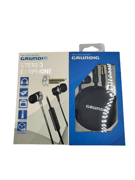 Słuchawki sportowe douszne Grundig STEREO z Mikrofonem - obrazek 2