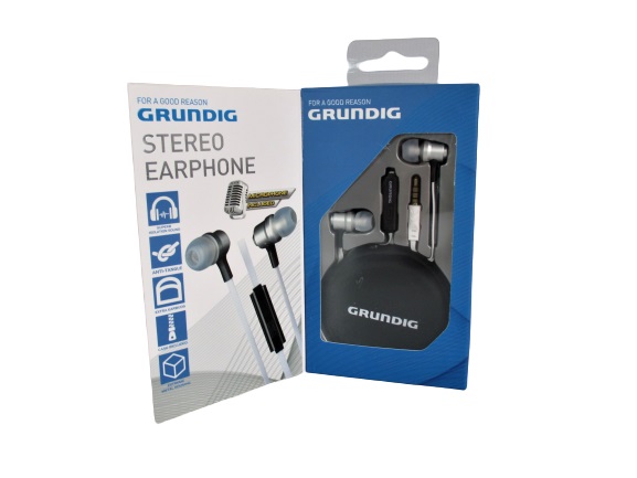 Słuchawki sportowe douszne Grundig STEREO z Mikrofonem - obrazek 4