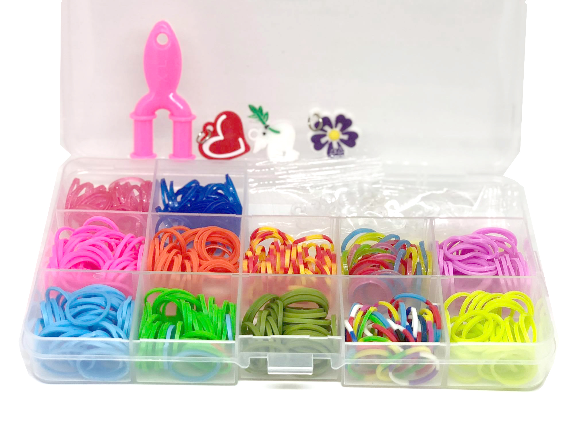 Zestaw gumek do robienia bransoletek 360 szt. - obrazek 2