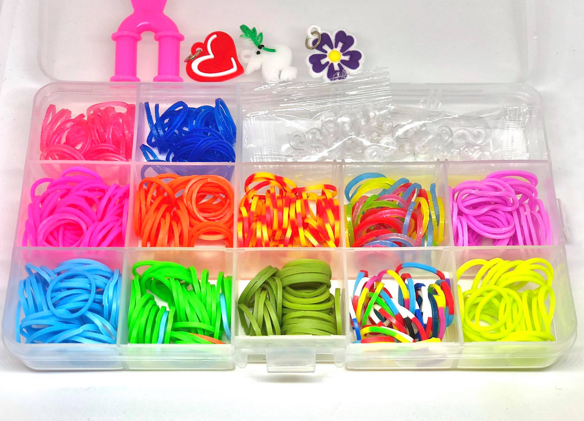Zestaw gumek do robienia bransoletek 360 szt. - obrazek 3