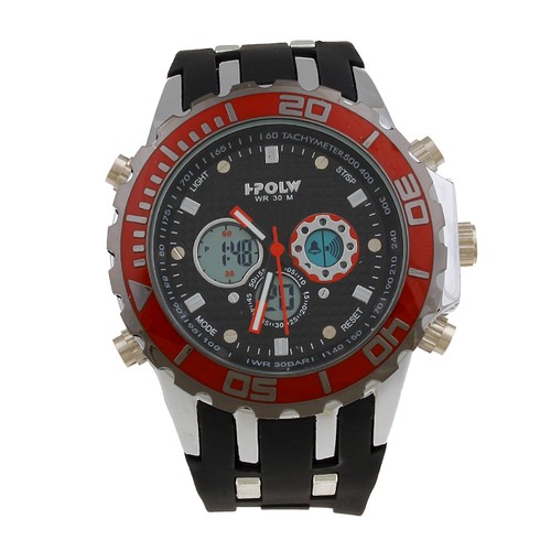 Zegarek Męski I-POLW FS591 Wodoszczelny Sportowy