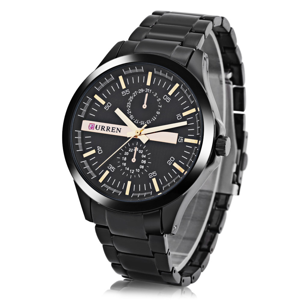 Zegarek Męski Curren 8128 Czarny