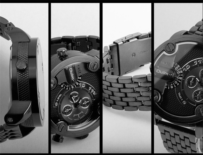 Oulm 3130 Męski kwarcowy zegarek sportowy - obrazek 2