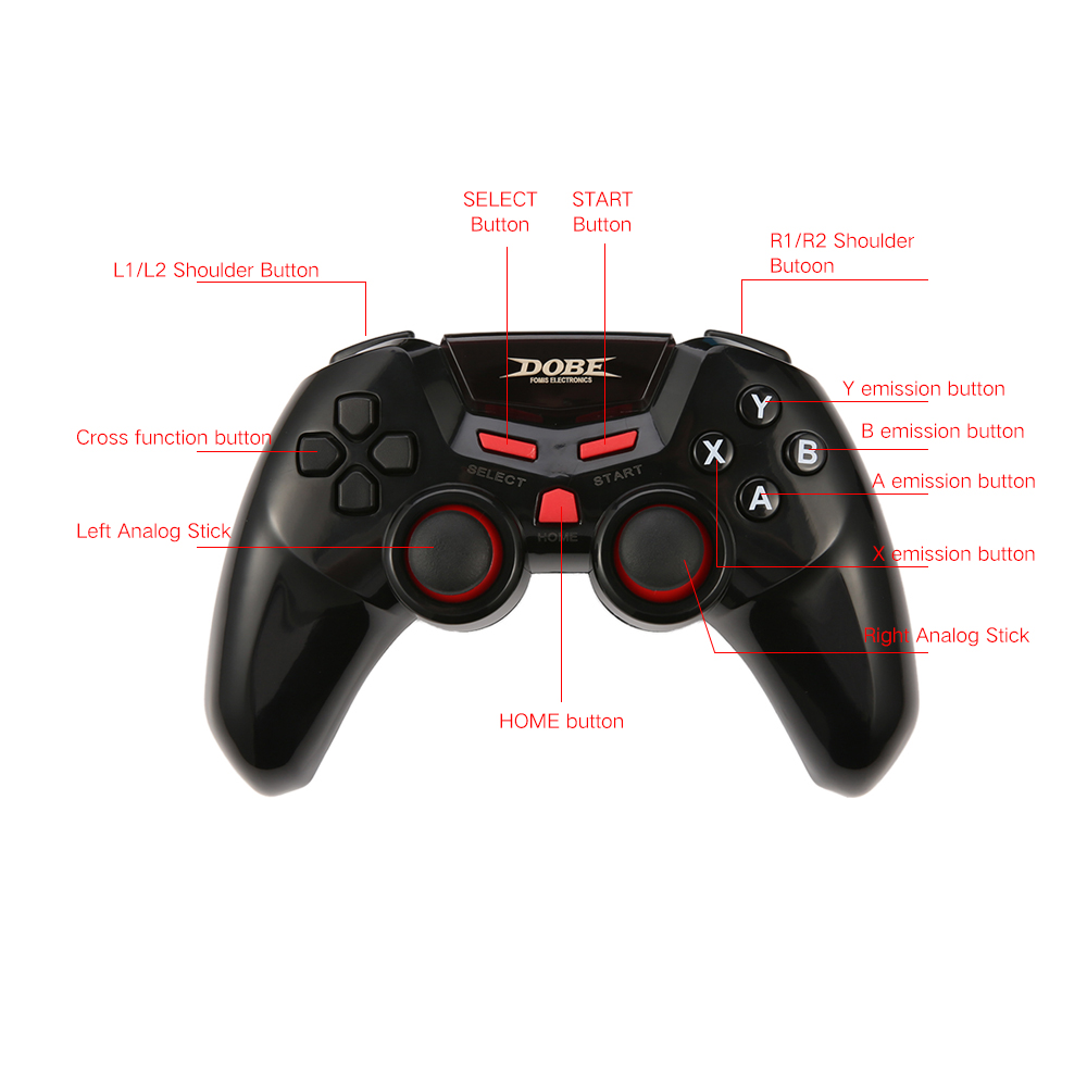 Bezprzewodowy pad do gier na telefon DOBE TI-465 - obrazek 2