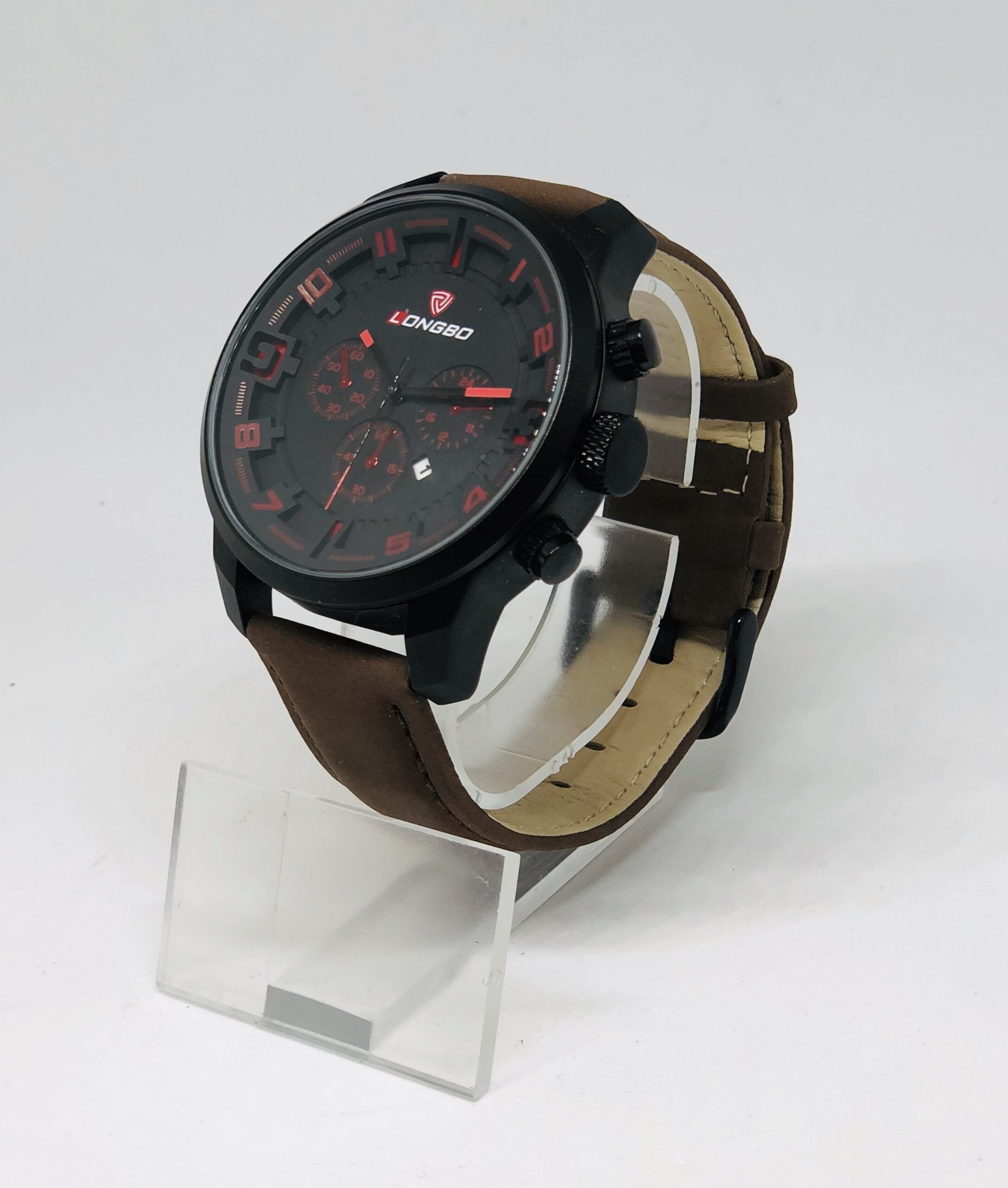 Zegarek Męski Longbo 80185G RED Klasyczny - obrazek 3