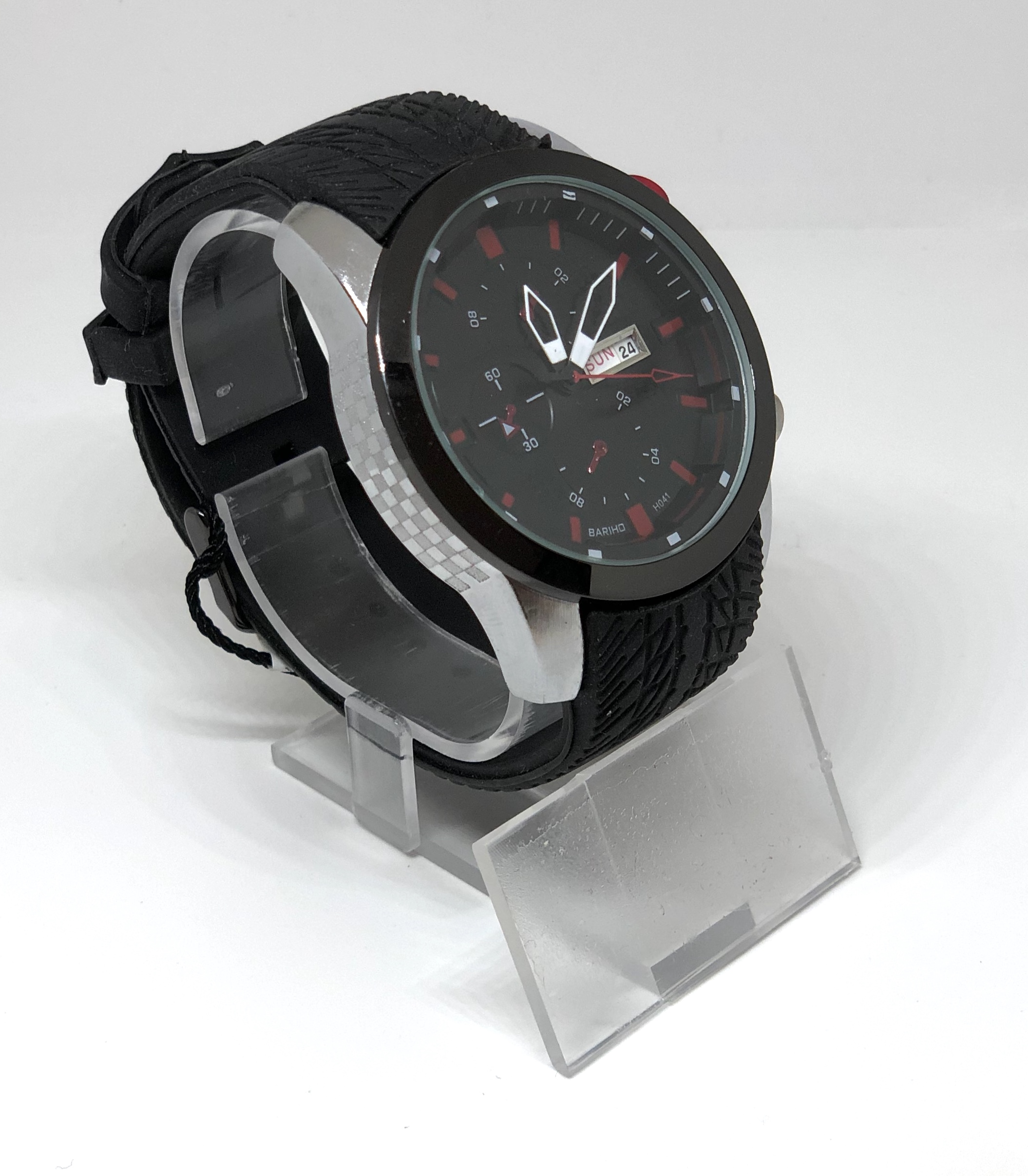 Zegarek Męski Bariho Sportowy Datownik Moto - obrazek 2