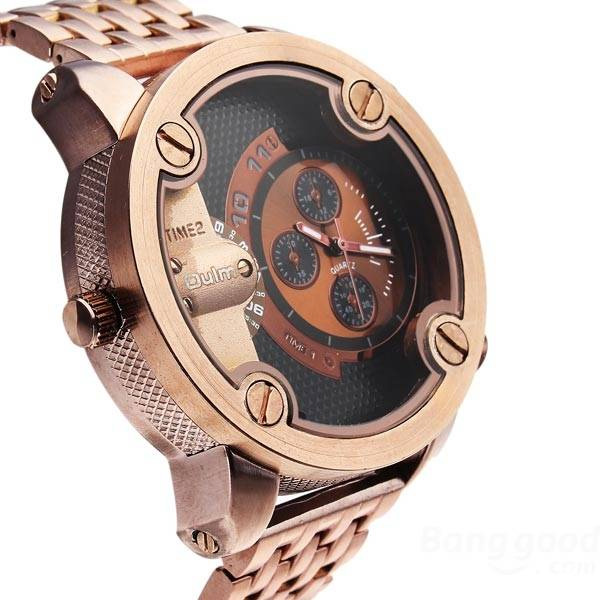 Oulm 3130 Męski kwarcowy zegarek sportowy - obrazek 4