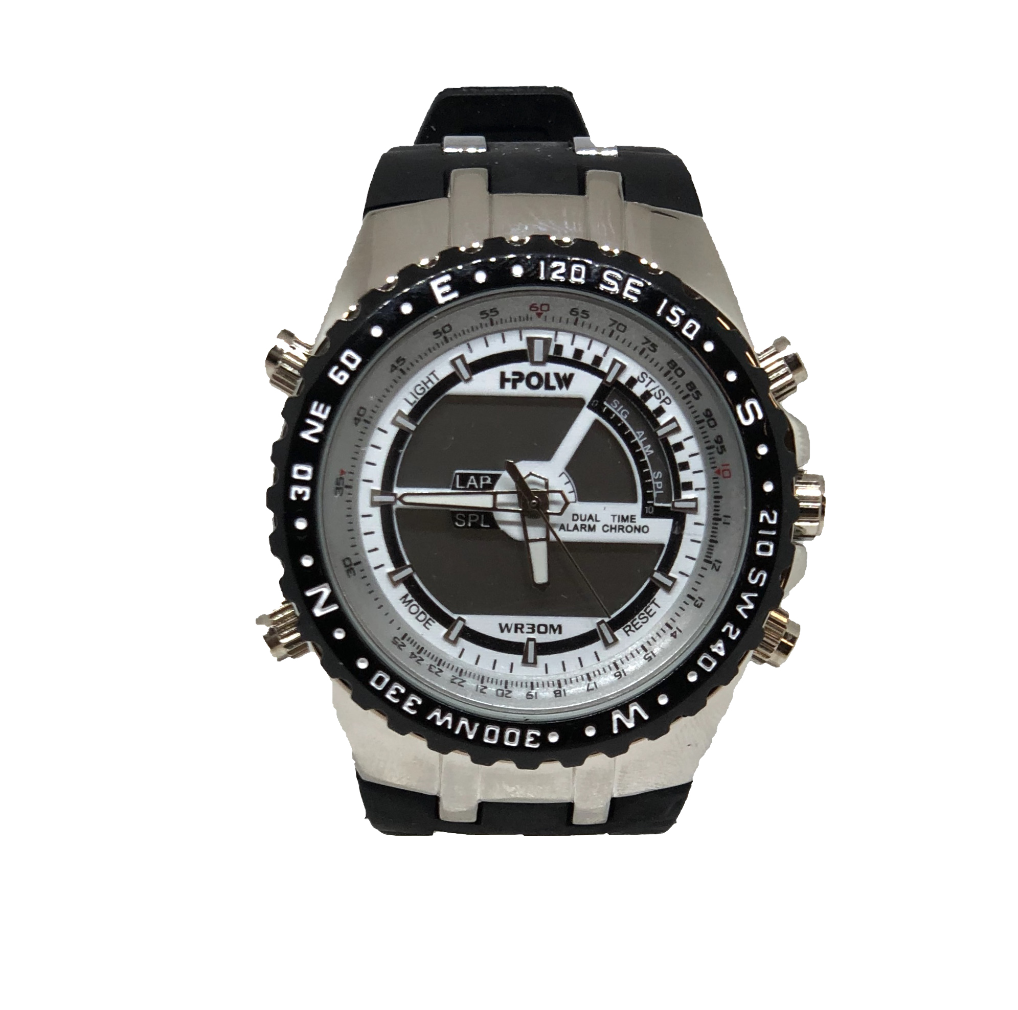 Zegarek Męski I-POLW 584 Sportowy Biały