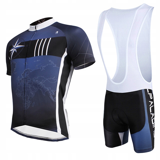 Komplet letni rowerowy koszulka + spodenki z szelkami - obrazek 2