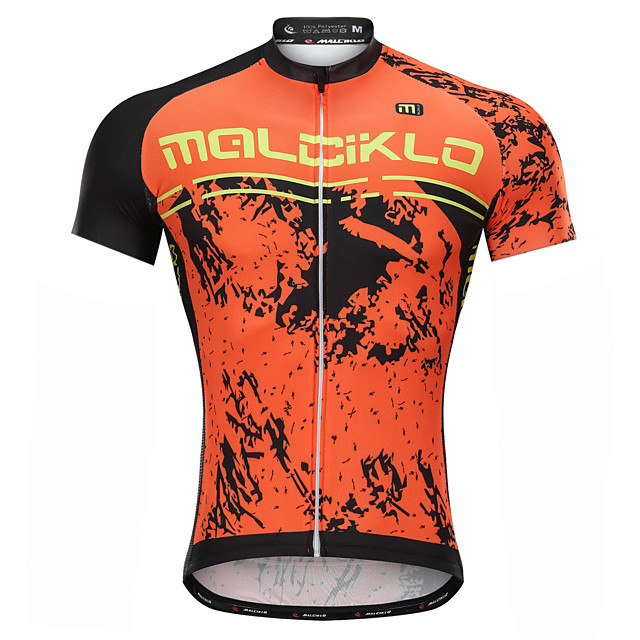 Koszulka i szorty z szelkami na rower Lycra Malciklo roz. M - obrazek 2