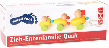 SMALL FOOT - Rodzina kaczek z zabawkami QUAK 3353 - obrazek 2