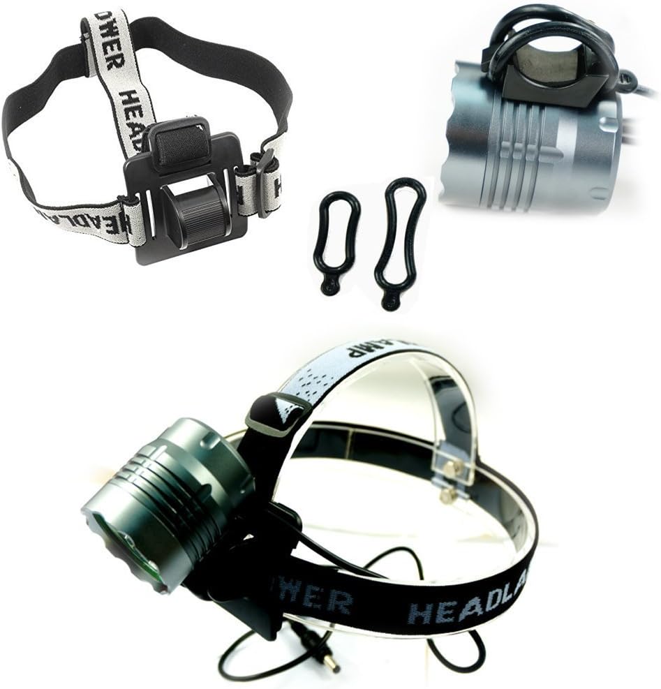 Latarka rowerowa Hasky K5N 5-LED przednia z akumulatorem - obrazek 3