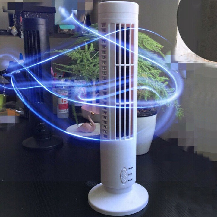 Mini klimatyzator USB wieżowy wentylator 33 cm - obrazek 3