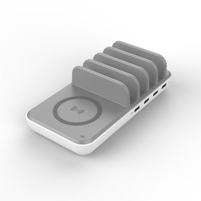 Ładowarka Dymond Qi (4x USB)