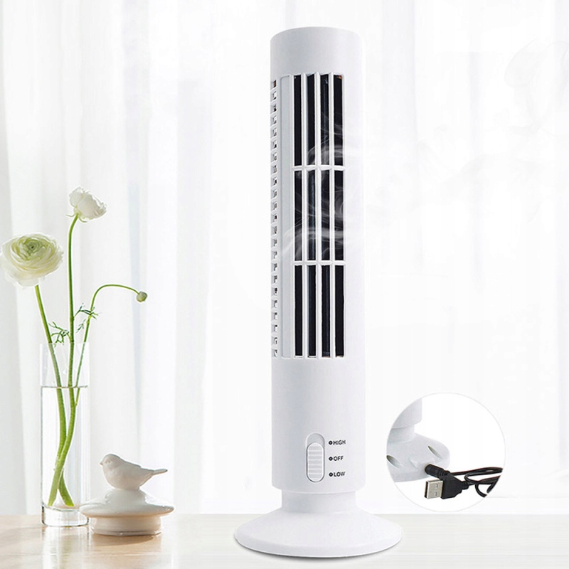 Mini klimatyzator USB wieżowy wentylator 33 cm