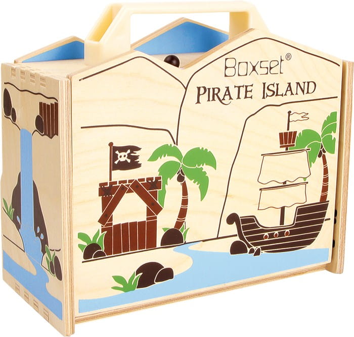 Mała wyspa Piratów w walizce SMALL FOOT 9541 - obrazek 2
