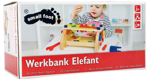 SMALL FOOT Stolik warsztatowy - Słonik 7686 - obrazek 2