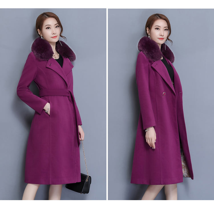 DAMSKI PŁASZCZ ROZMIAR M !! - obrazek 3