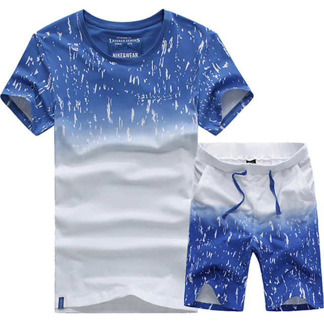 Męski komplet do biegania koszulka + szorty rozmiar 3XL