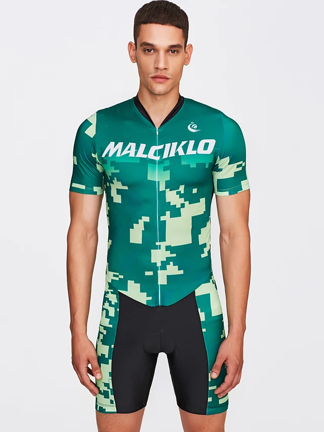 Męski kombinezon z krótkim rękawem rozmiar 3XL - obrazek 2