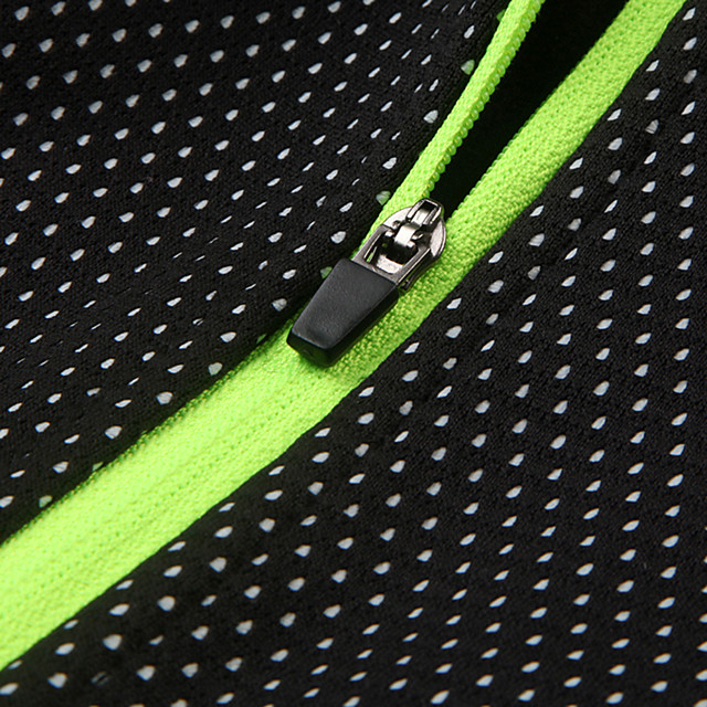 Męska kurtka rowerowa WOSAWE CZARNO ZIELONA ROZMIAR L - obrazek 5