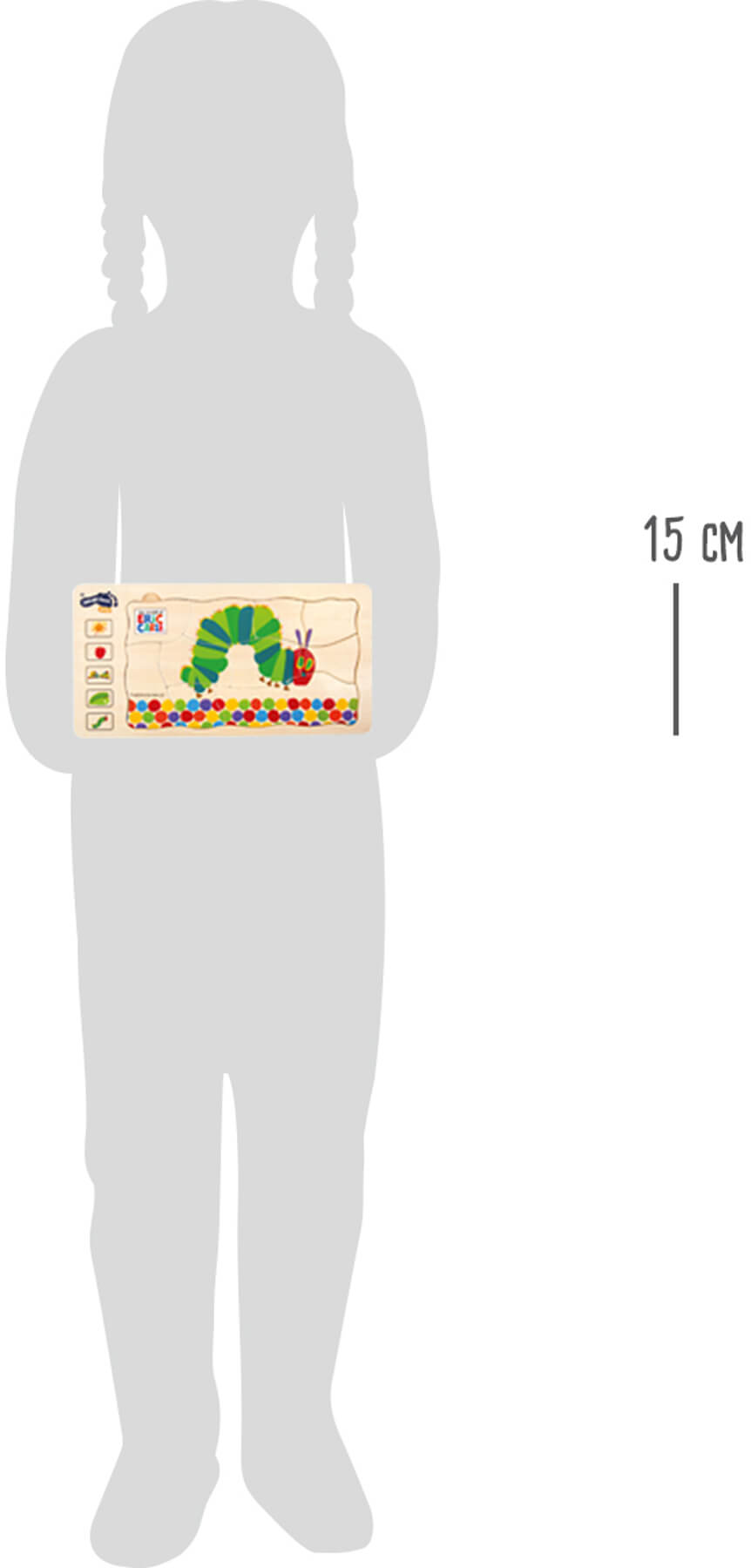 Puzzle Bardzo Głodna Gąsienica Small Foot 10431 - obrazek 6