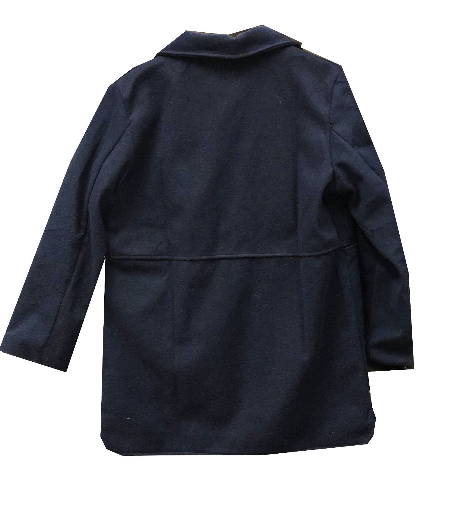 Granatowy płaszczyk męski 76 - obrazek 2