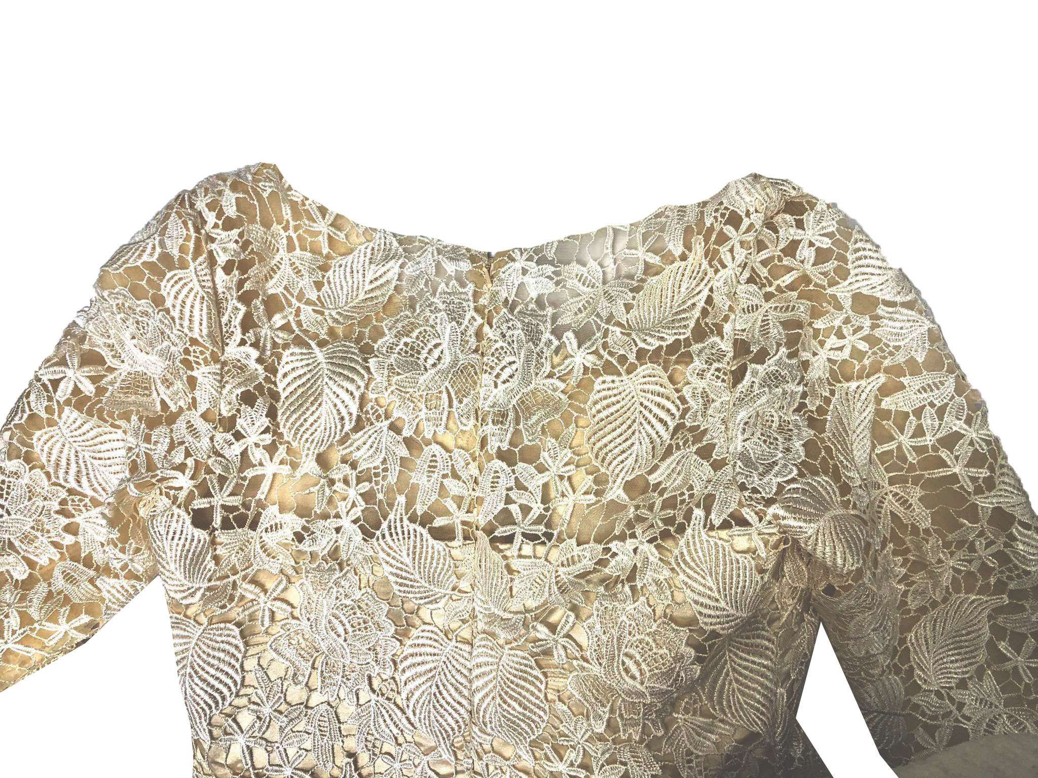 Piękna damska suknia wieczorowa rozmiar 40 - obrazek 3