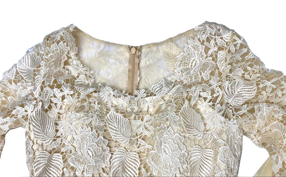 Piękna damska suknia wieczorowa rozmiar 40 - obrazek 6