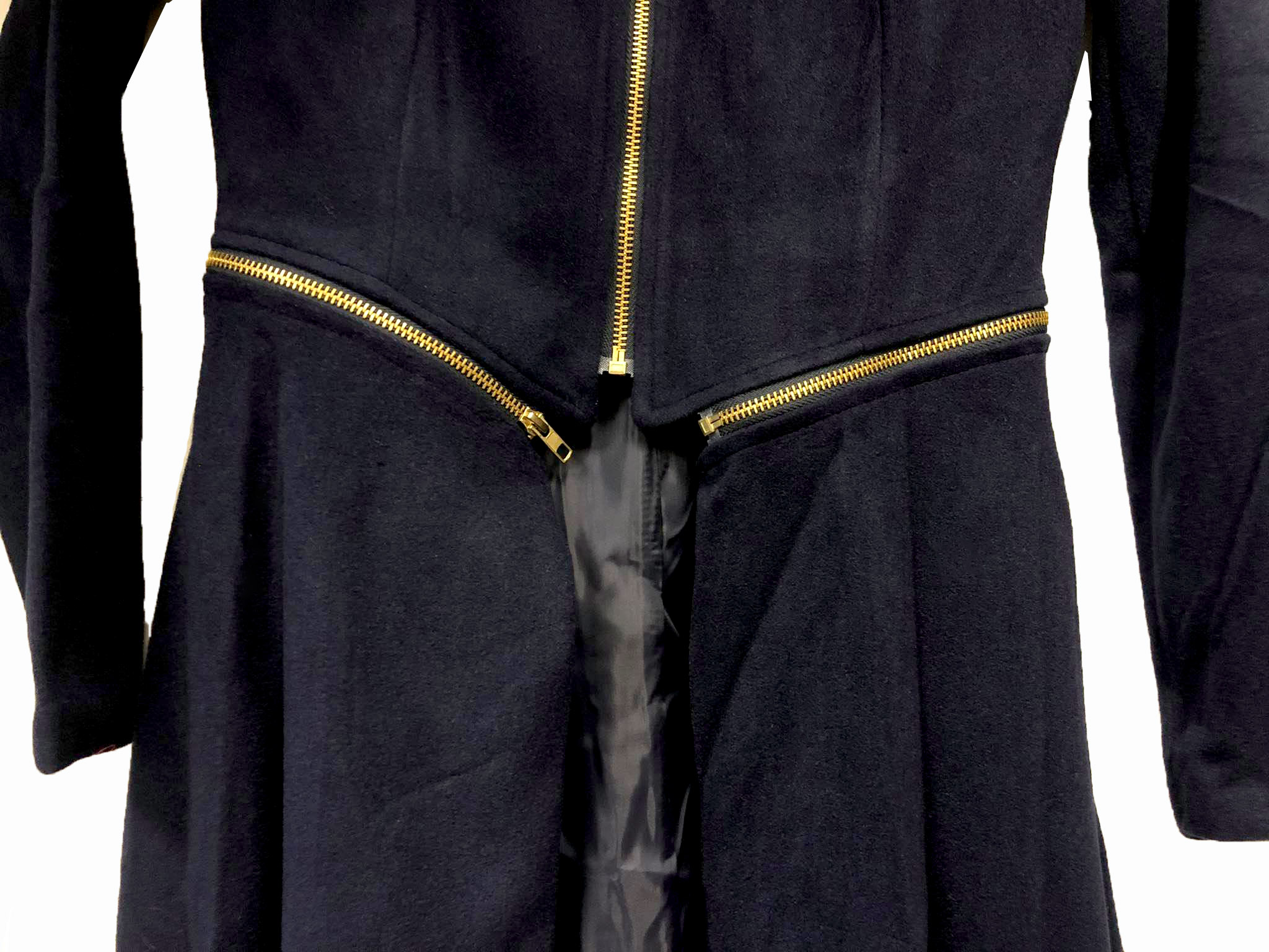 Odpinany płaszcz damski 72 - obrazek 6