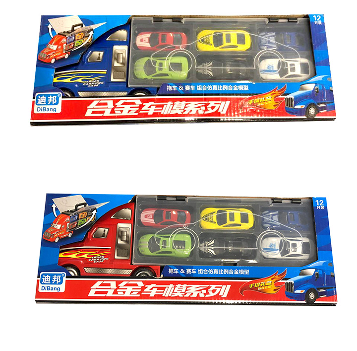 Ciężarówka z samochodzikami