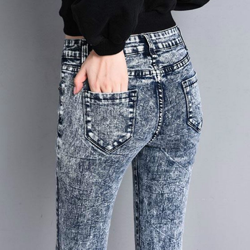 damskie jeansy rozmiar L - obrazek 3