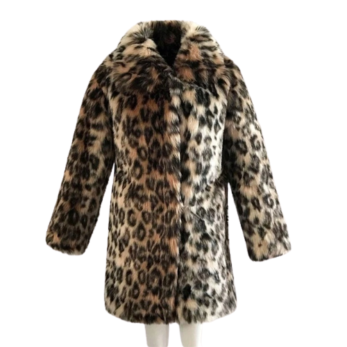 DAMSKIE CIEPŁE FUTRO