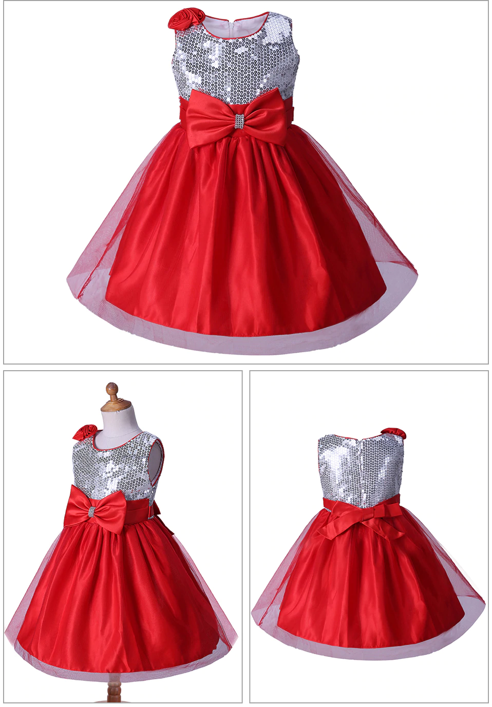 Dziecięca sukienka rozmiar 110 - obrazek 2