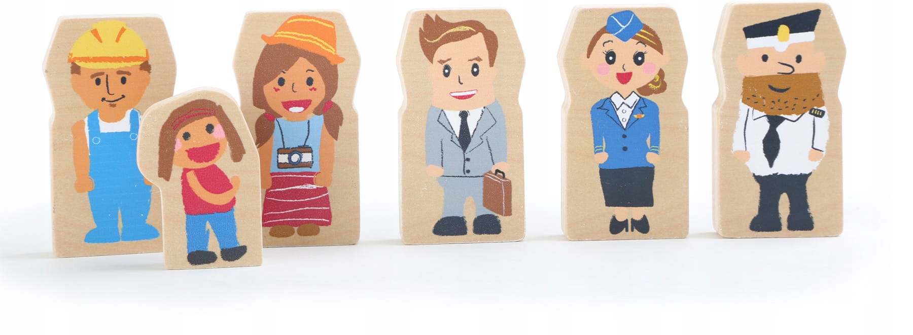 Samolot z pasażerami LITE DREWNO small foot - obrazek 2