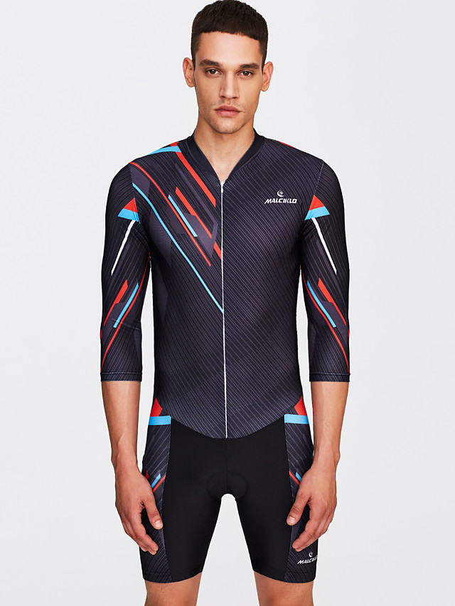 Męski kombinezon rowerowy z krótkim rękawem rozmiar 3XL - obrazek 3