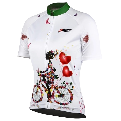 Koszulka rowerowa z nadrukiem 21GRAMS