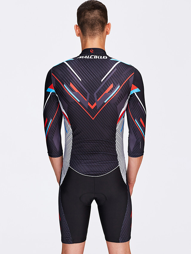 Męski kombinezon rowerowy z krótkim rękawem rozmiar 3XL - obrazek 6