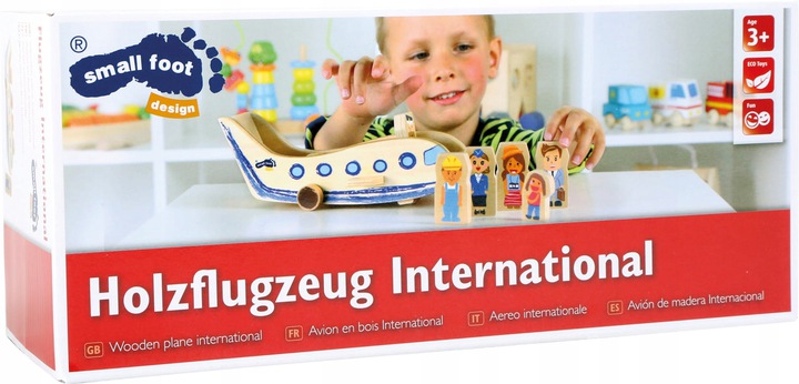 Samolot z pasażerami LITE DREWNO small foot - obrazek 3