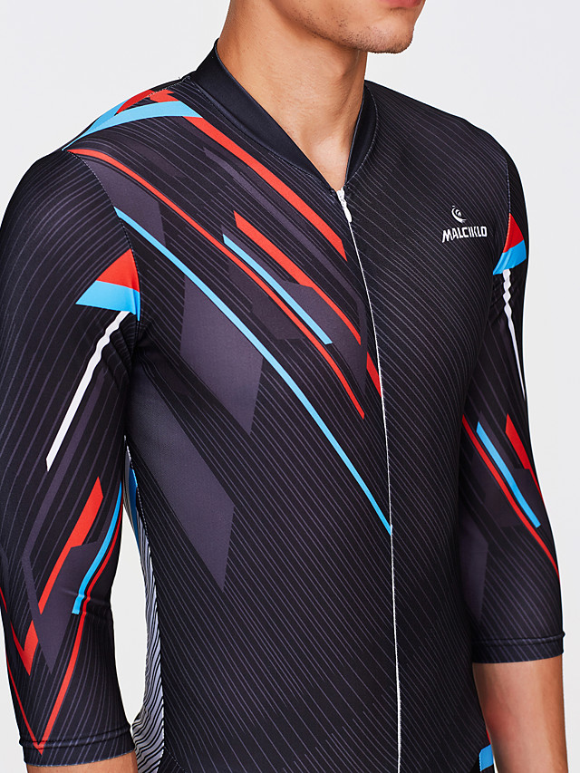 Męski kombinezon rowerowy z krótkim rękawem rozmiar 3XL - obrazek 5