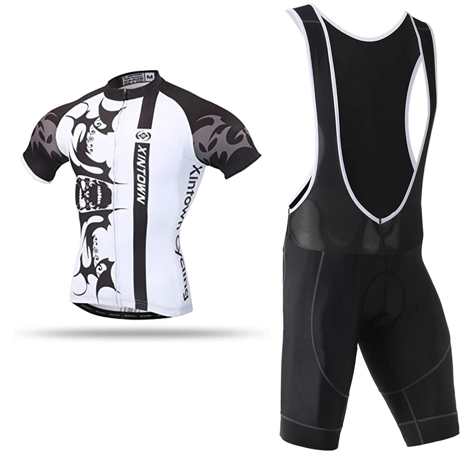 Męski komplet rowerowy z krótkim rękawem rozmiar S