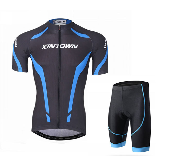 XINTOWN Komplet rowerowy letni z krótkim rękawem
