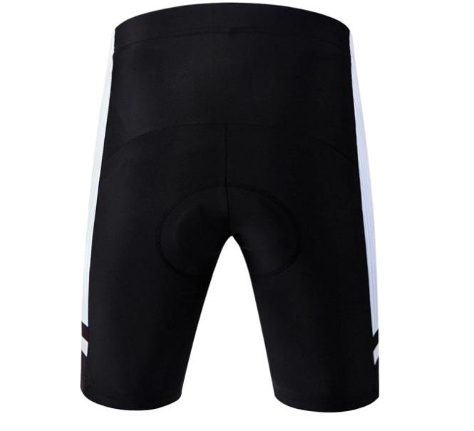 Męskie krótkie spodenki czarne rozmiar XXL - obrazek 3