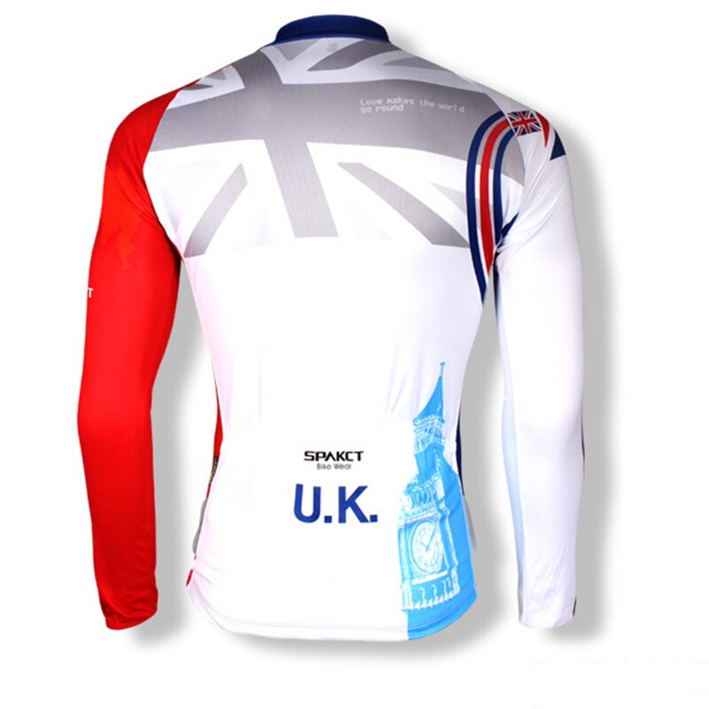 Koszulka rowerowa z długim rękawem BONA rozm.S - obrazek 2