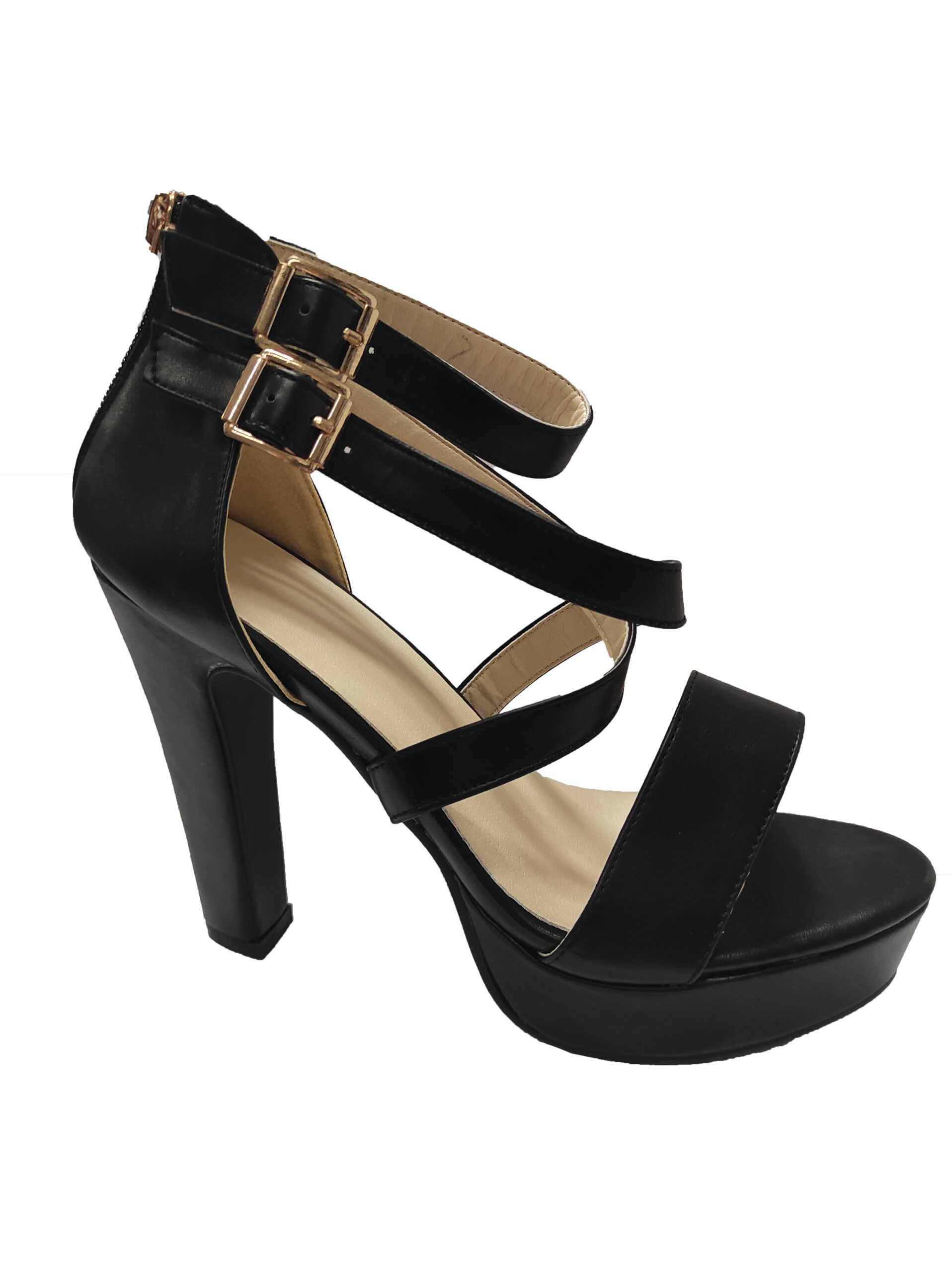 Sandały damskie na platformie 24cm - obrazek 2