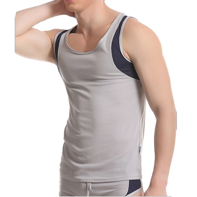 Sportowa męska koszulka bez rękawów